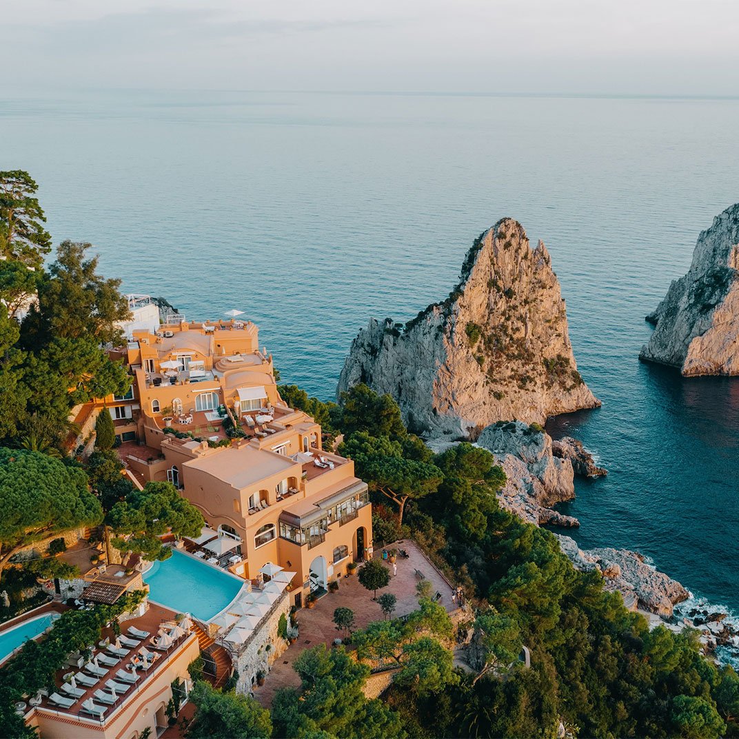 Hotel Punta Tragara, backstory