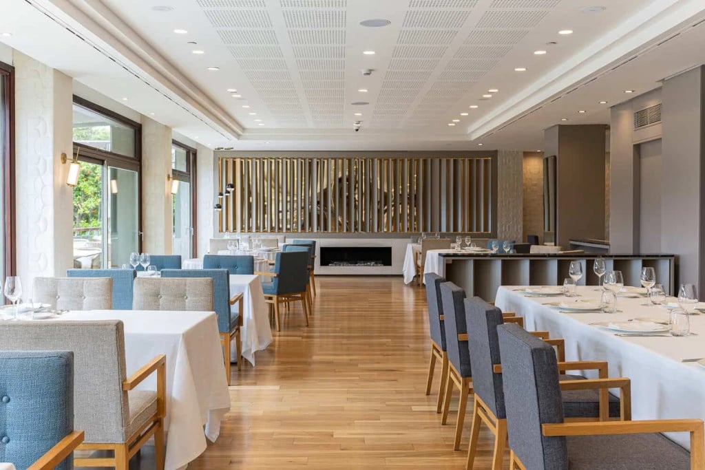 Hotel Miramar Barcelona, at the table