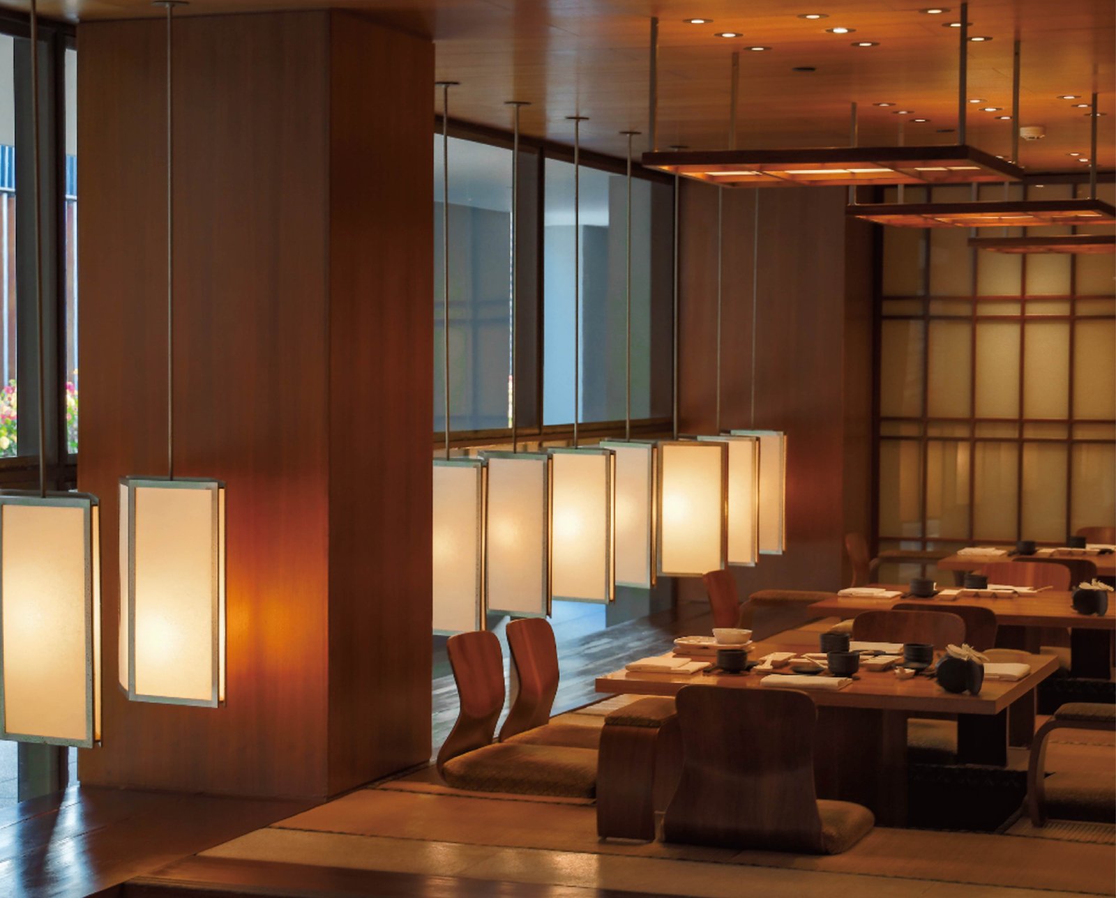 The Lalu Hotel, at the table