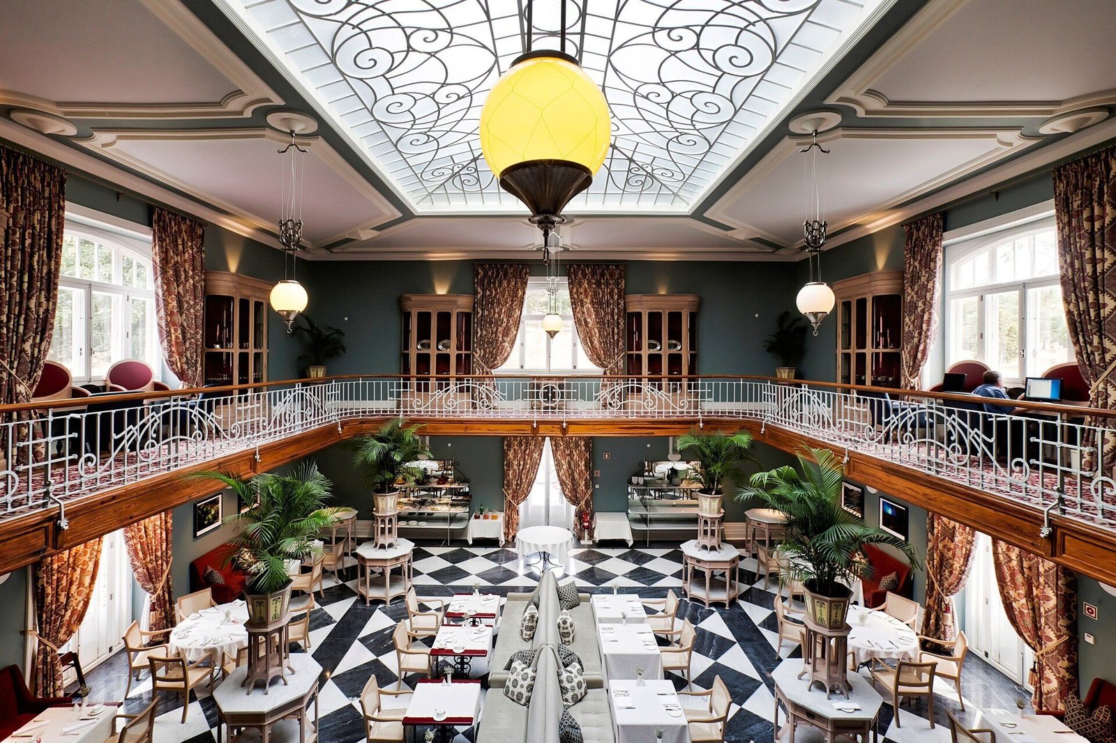 Vidago Palace Hotel, jardim de inverno