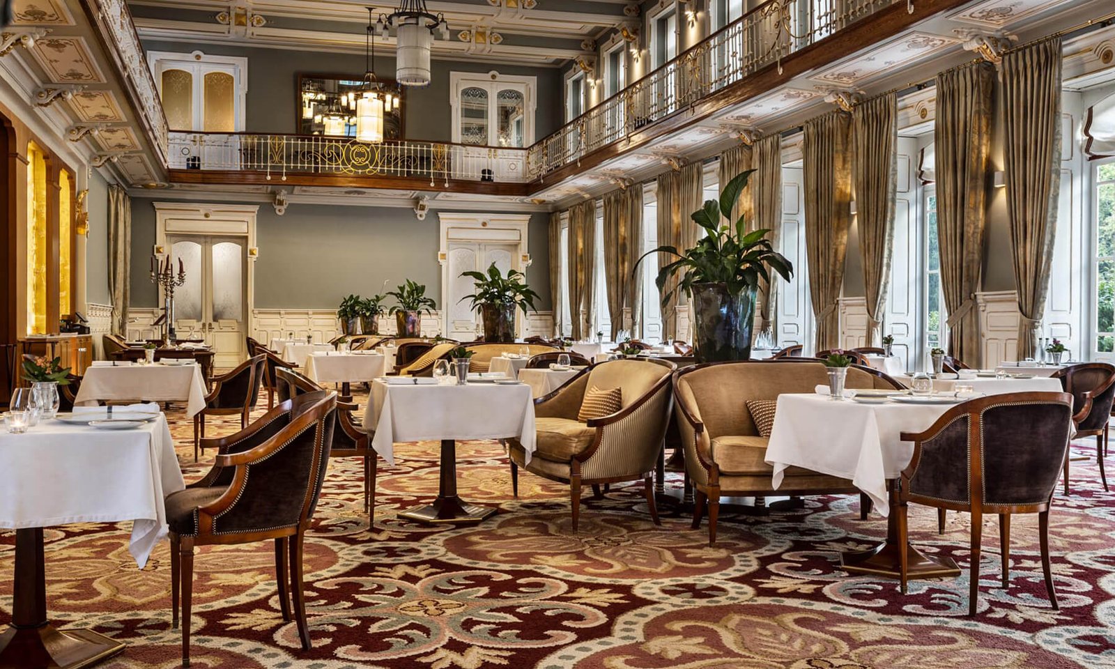 Vidago Palace Hotel, salão nobre