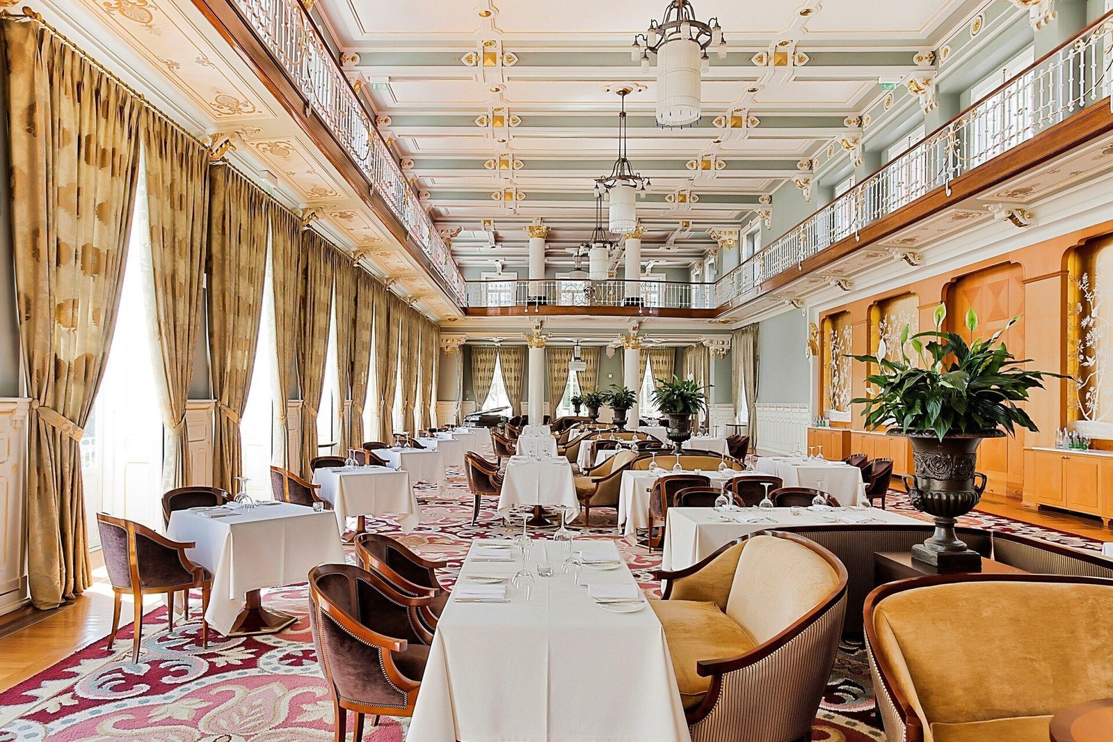Vidago Palace Hotel, salão nobre