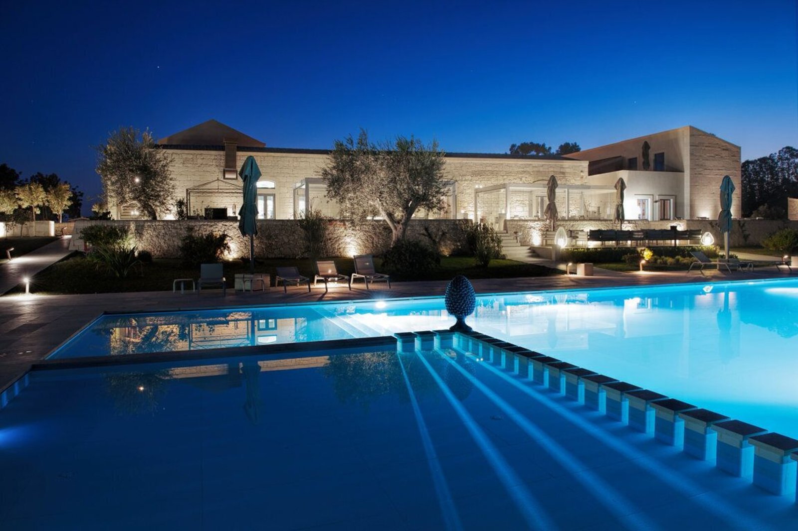 Masseria della Volpe, the pool