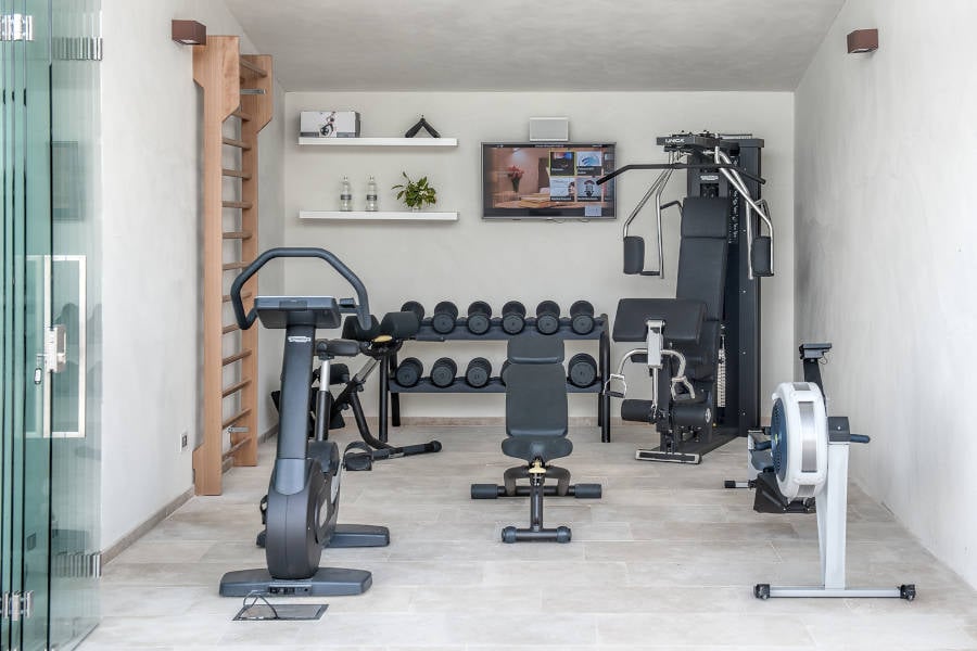 Masseria della Volpe, the gym