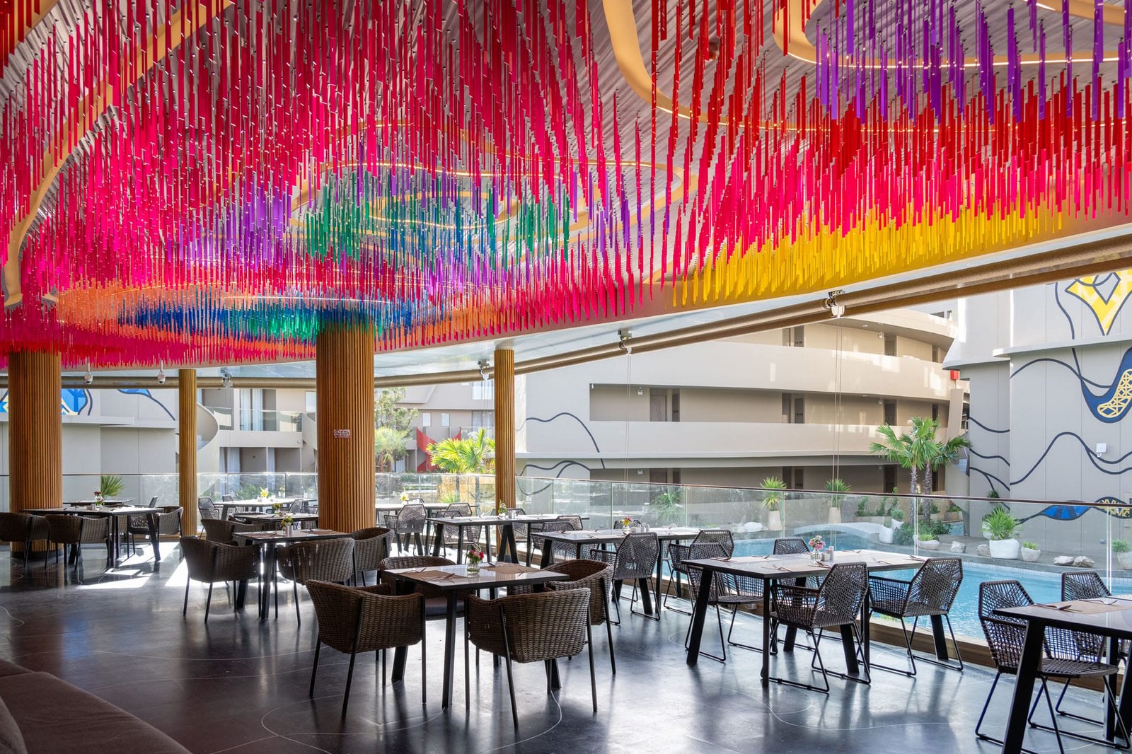 Metadee Concept Hotel, at the table