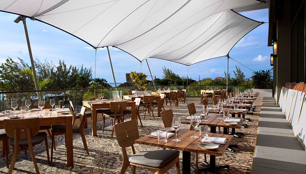 Kimpton Seafire Resort + Spa, at the table