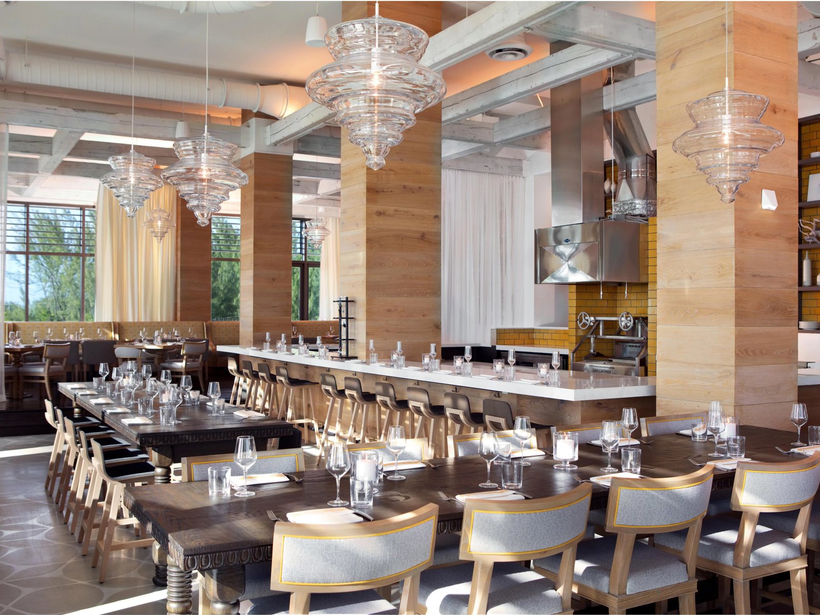 Kimpton Seafire Resort + Spa, at the table
