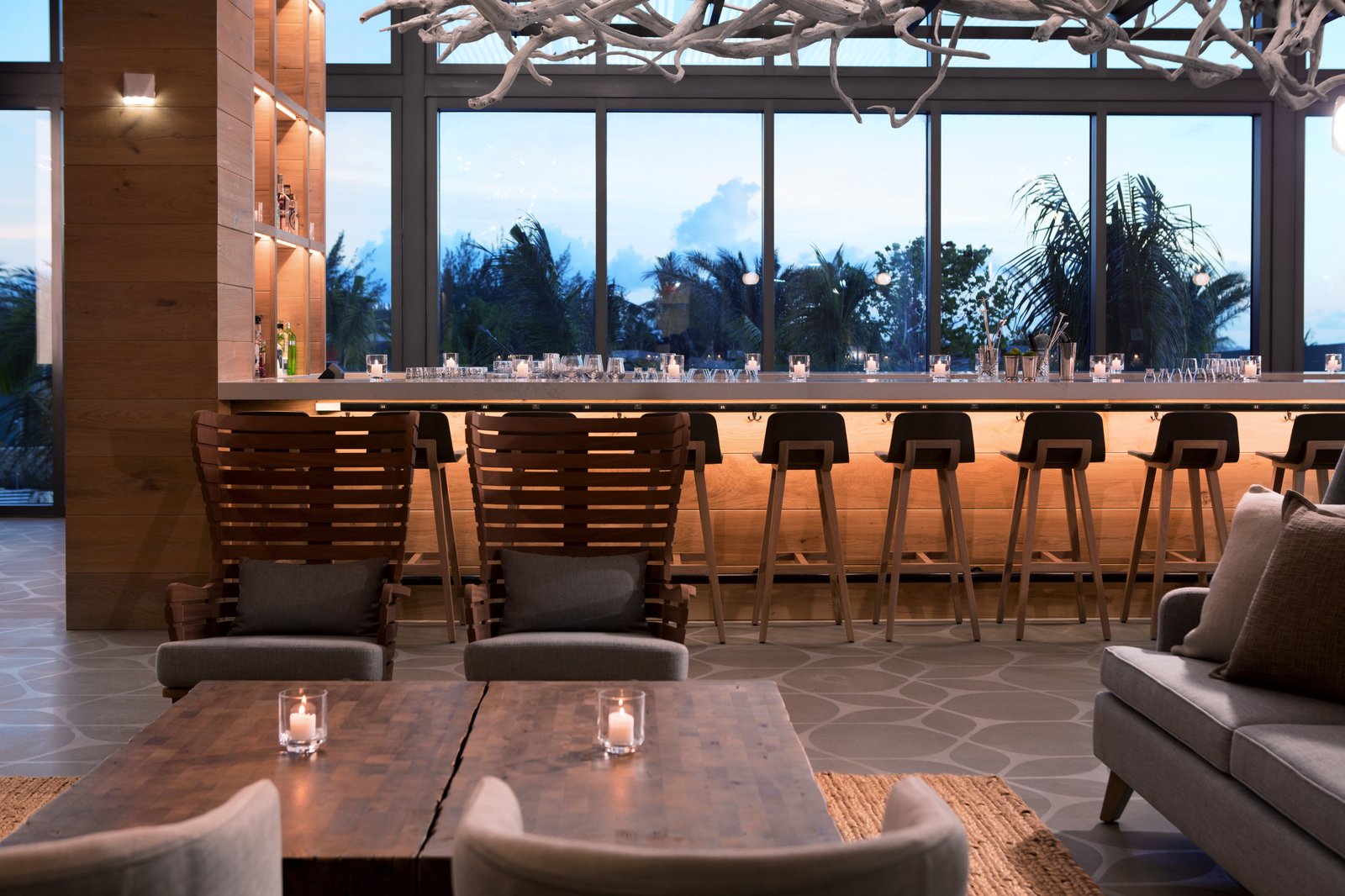 Kimpton Seafire Resort + Spa, library by the sea