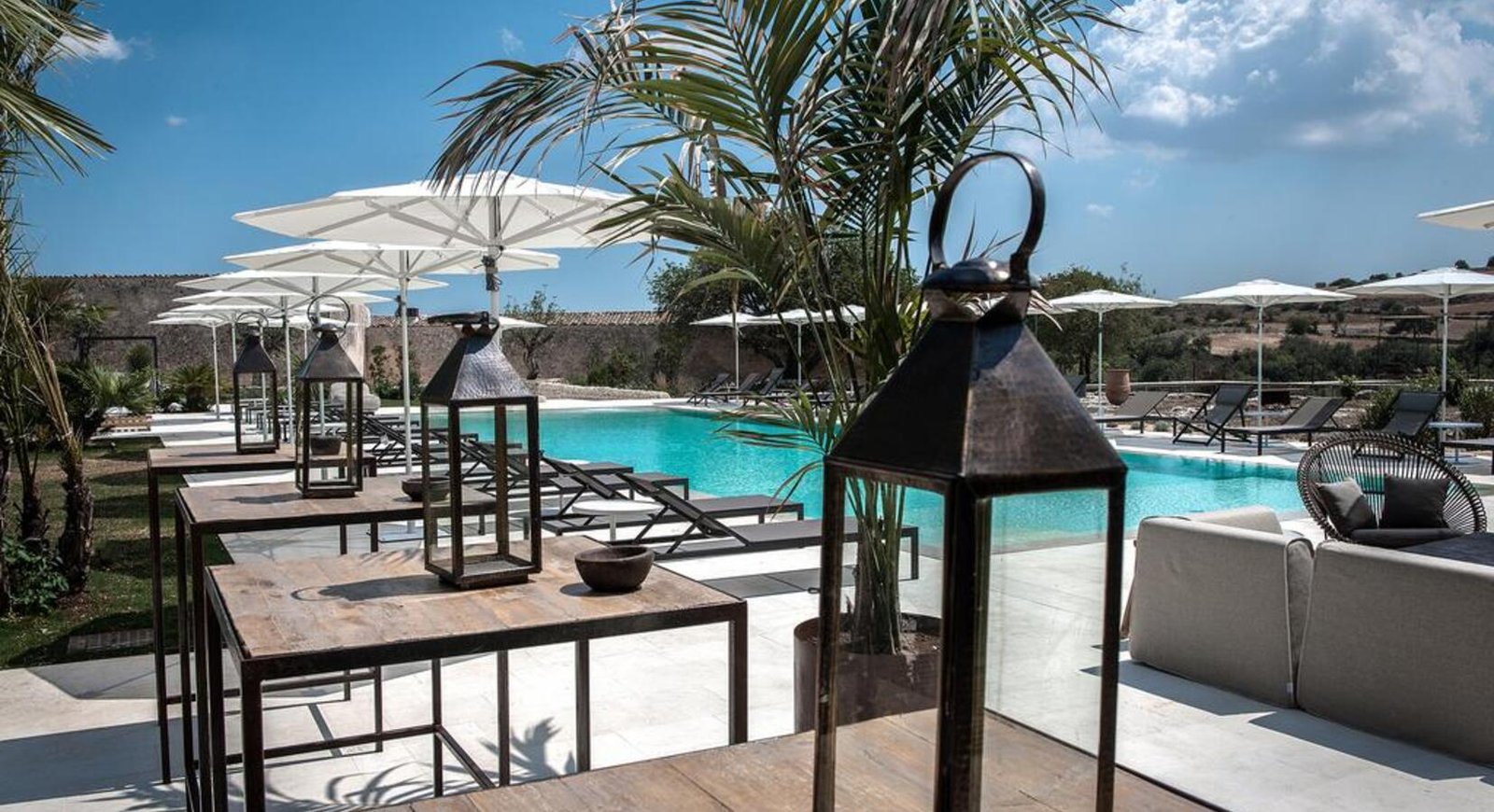 Dimora delle Balze, the pool