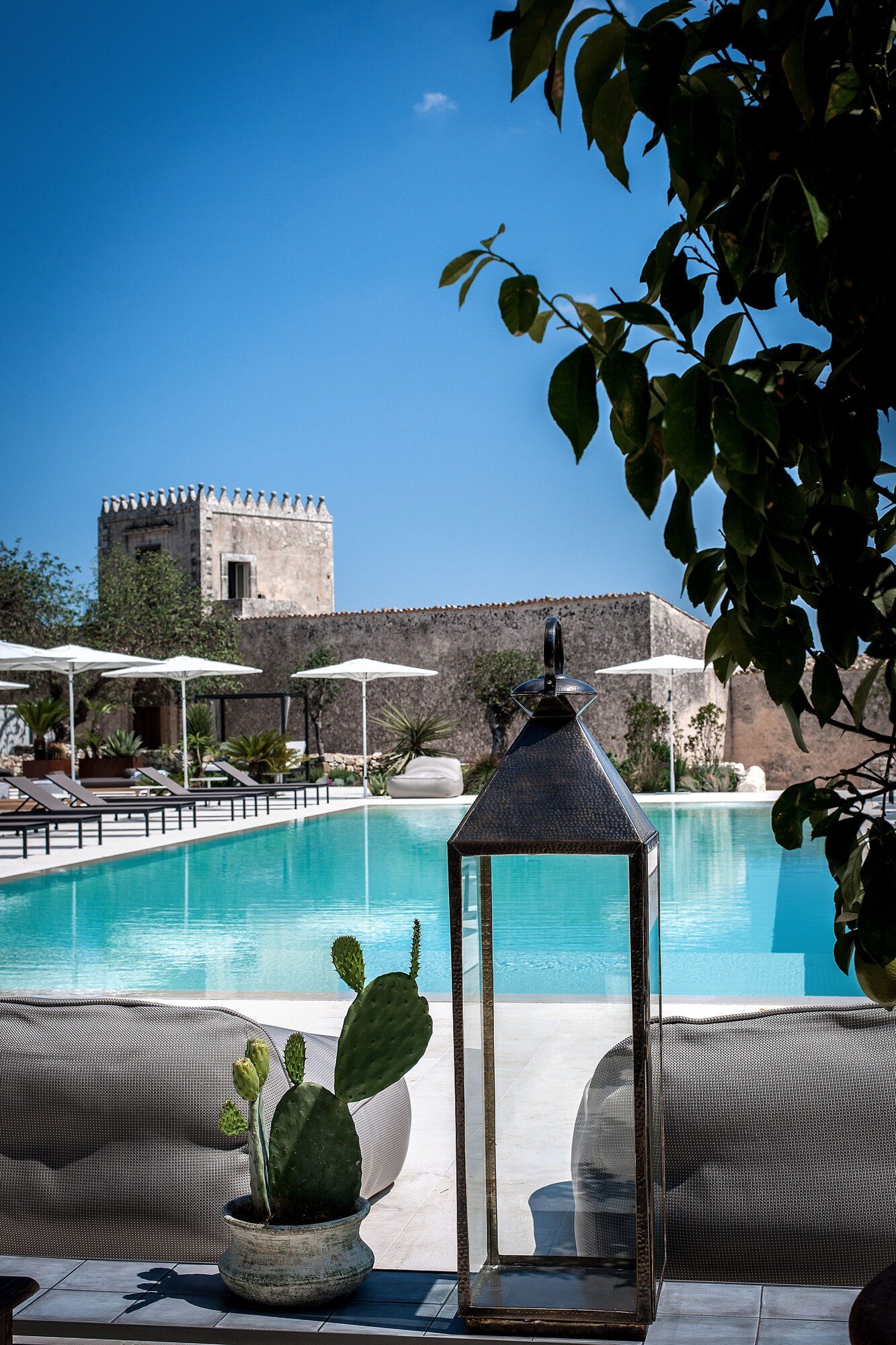 Dimora delle Balze, the pool
