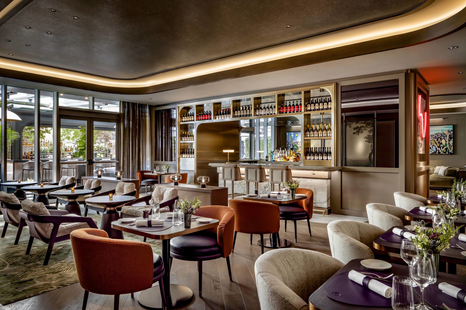 The Ritz-Carlton, Toronto, epoch bar & kitchen terrace