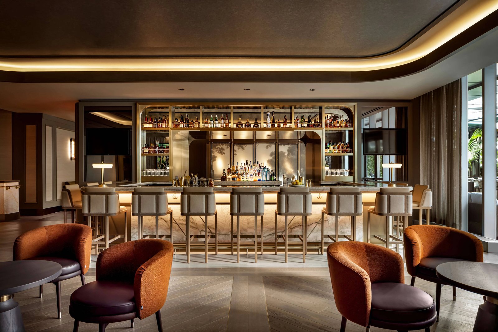 The Ritz-Carlton, Toronto, epoch bar & kitchen terrace