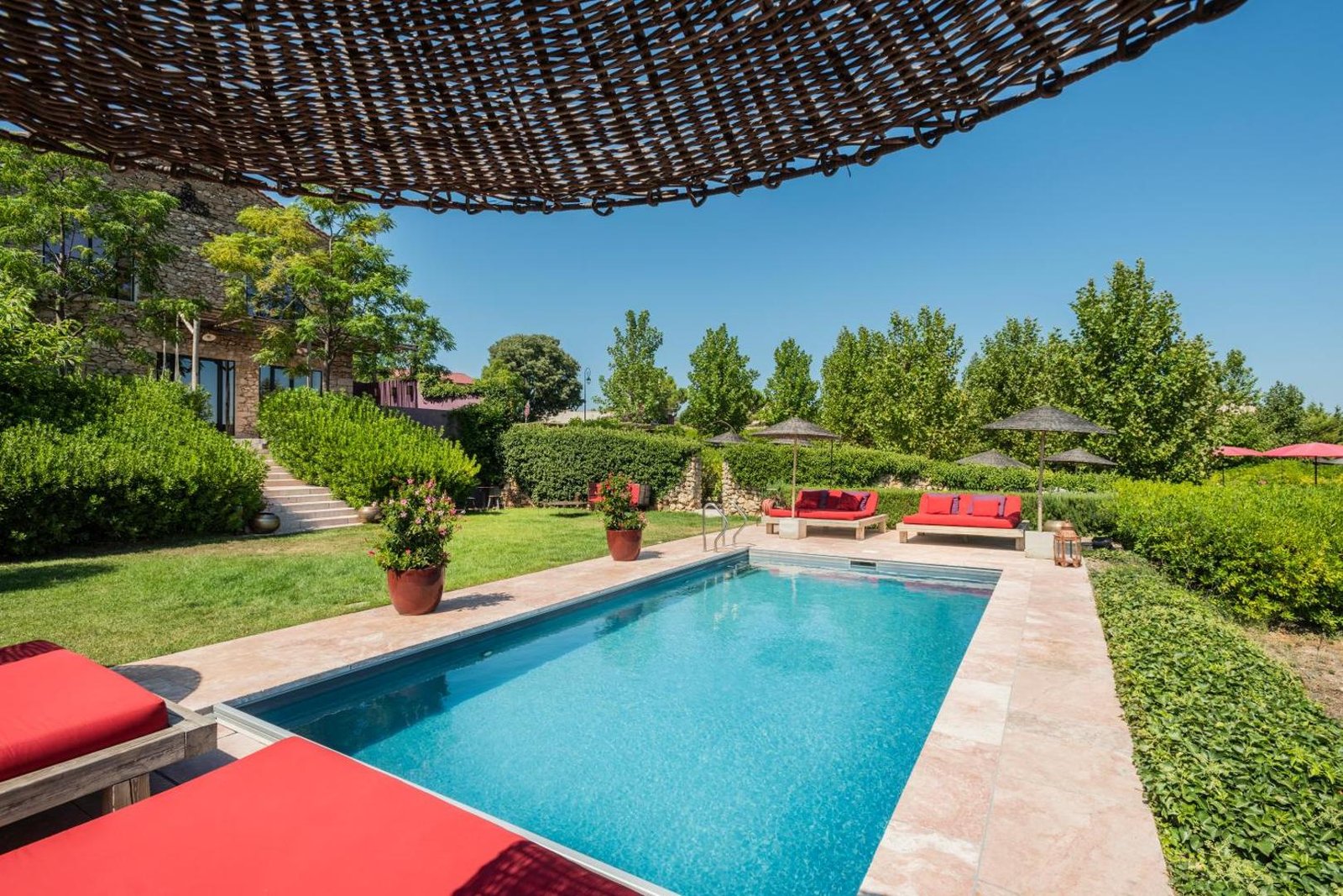L'hôtel De Castigno, the pool