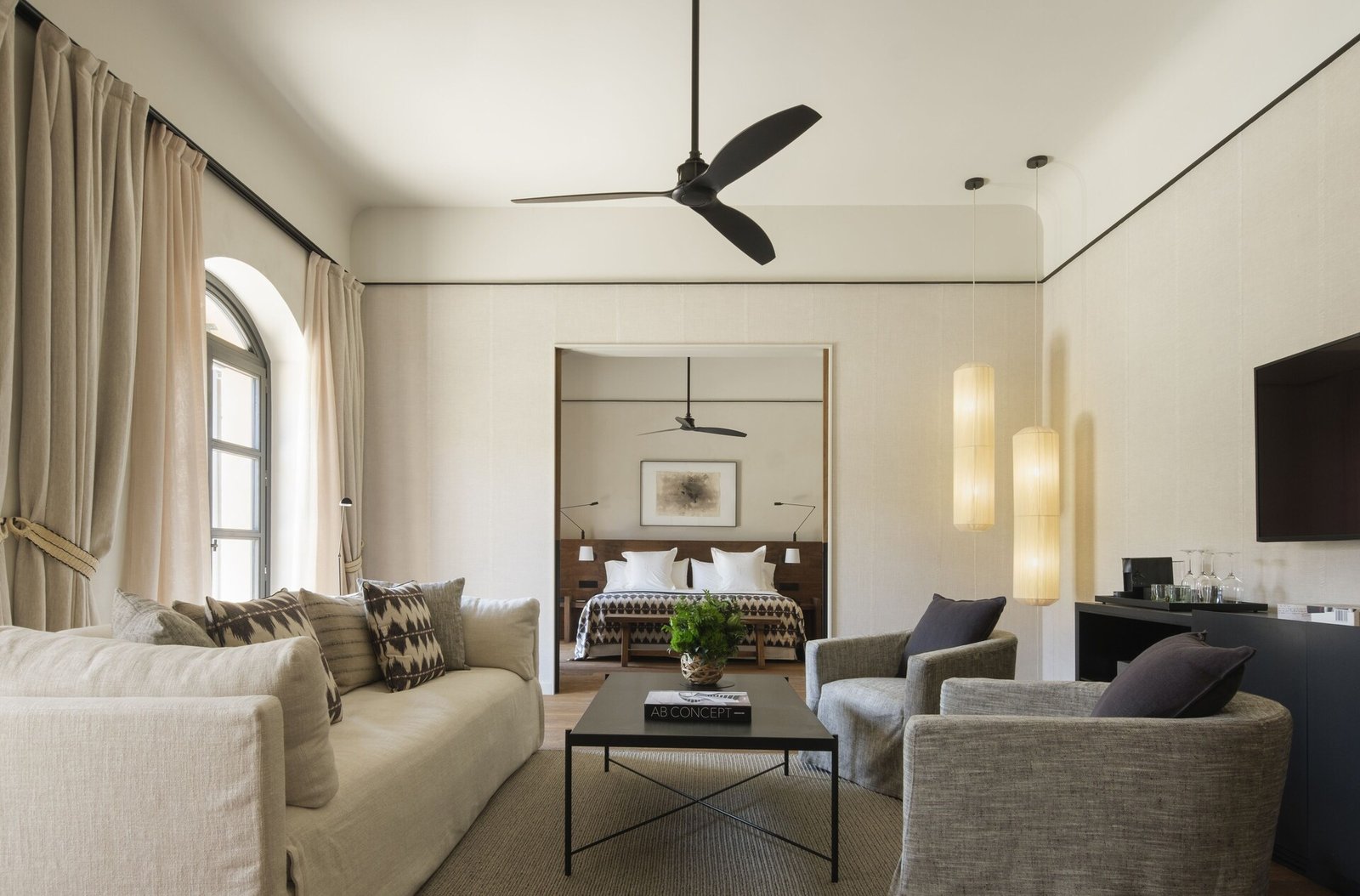 Can Ferrereta, rooms