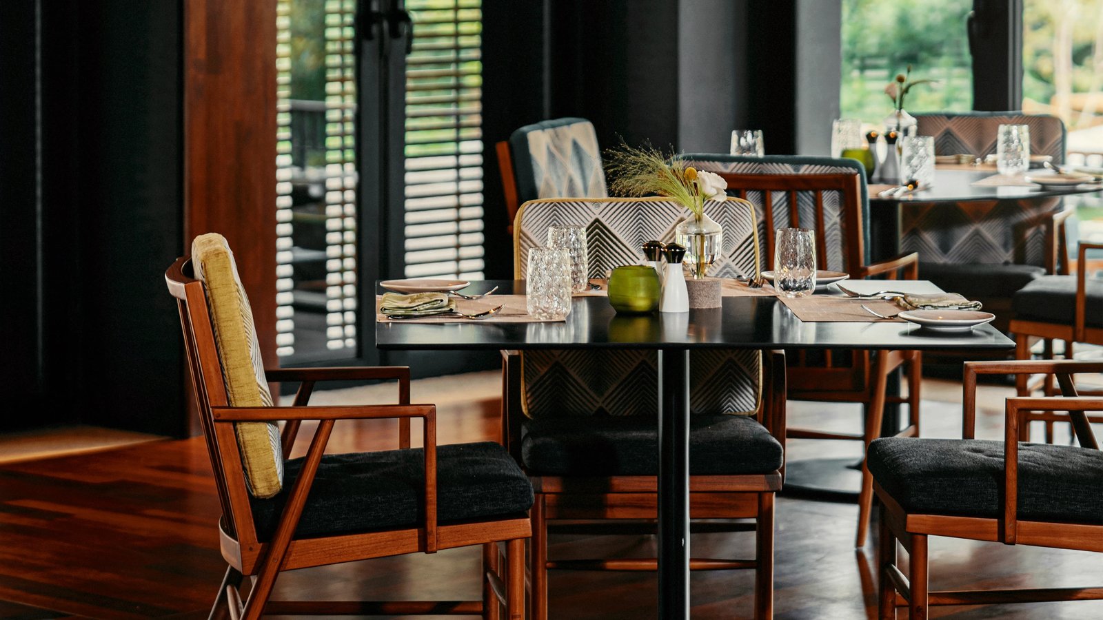 Mandarin Oriental, Desaru Coast, at the table