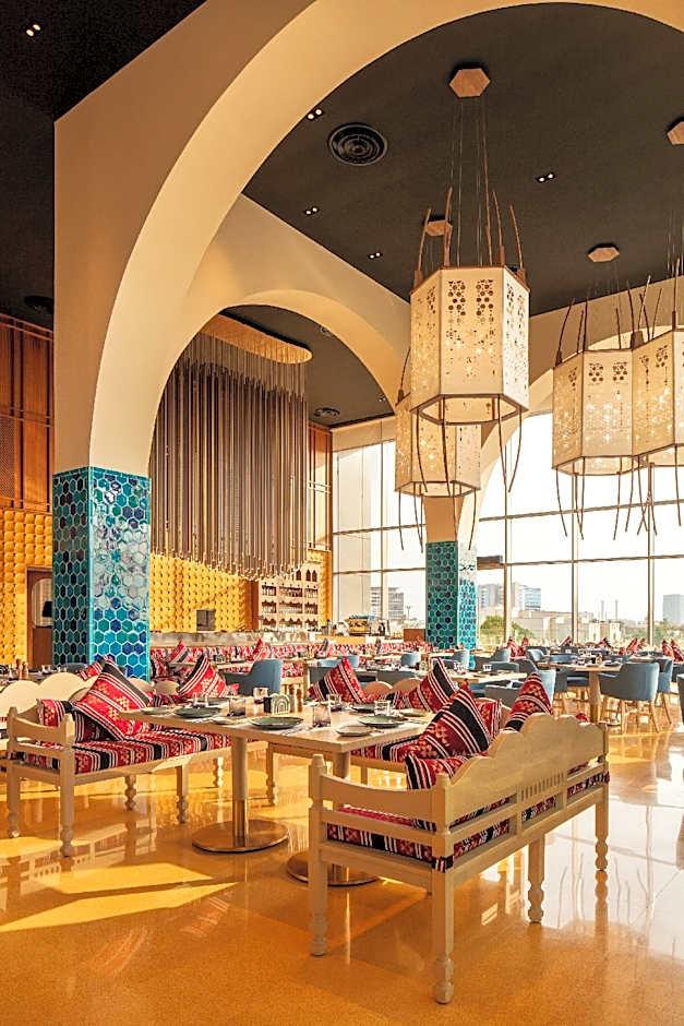 SHIRVAN Hotel City Yard Jeddah, at the table