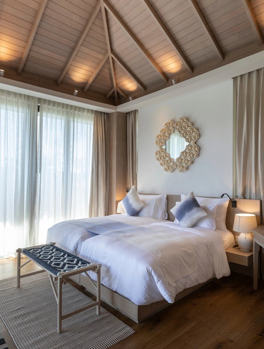 Cape Fahn Hotel, rooms