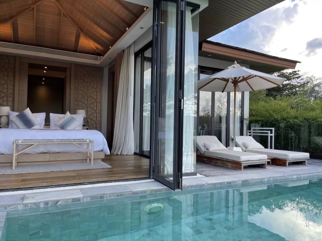 Cape Fahn Hotel, rooms