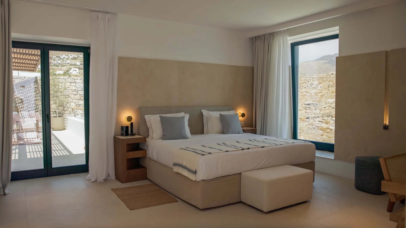 Cali Mykonos, rooms