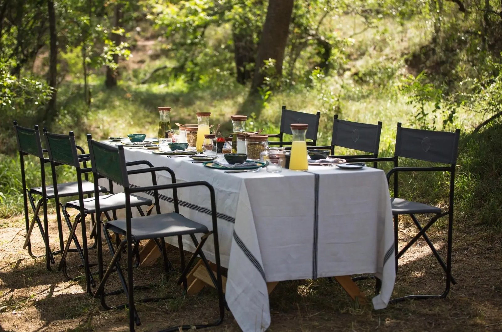 Silvan Safari, at the table
