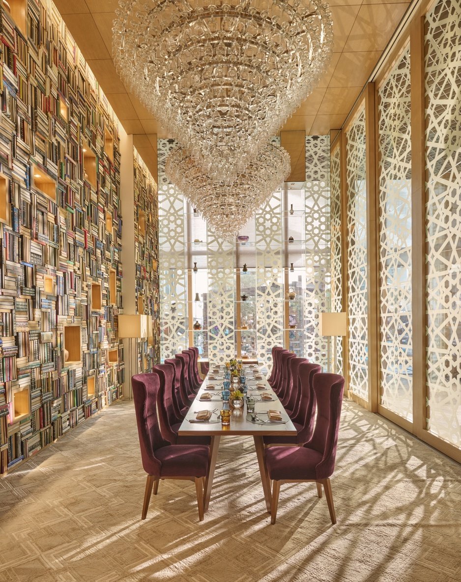 Mandarin Oriental Al Faisaliah, Riyadh, at the table