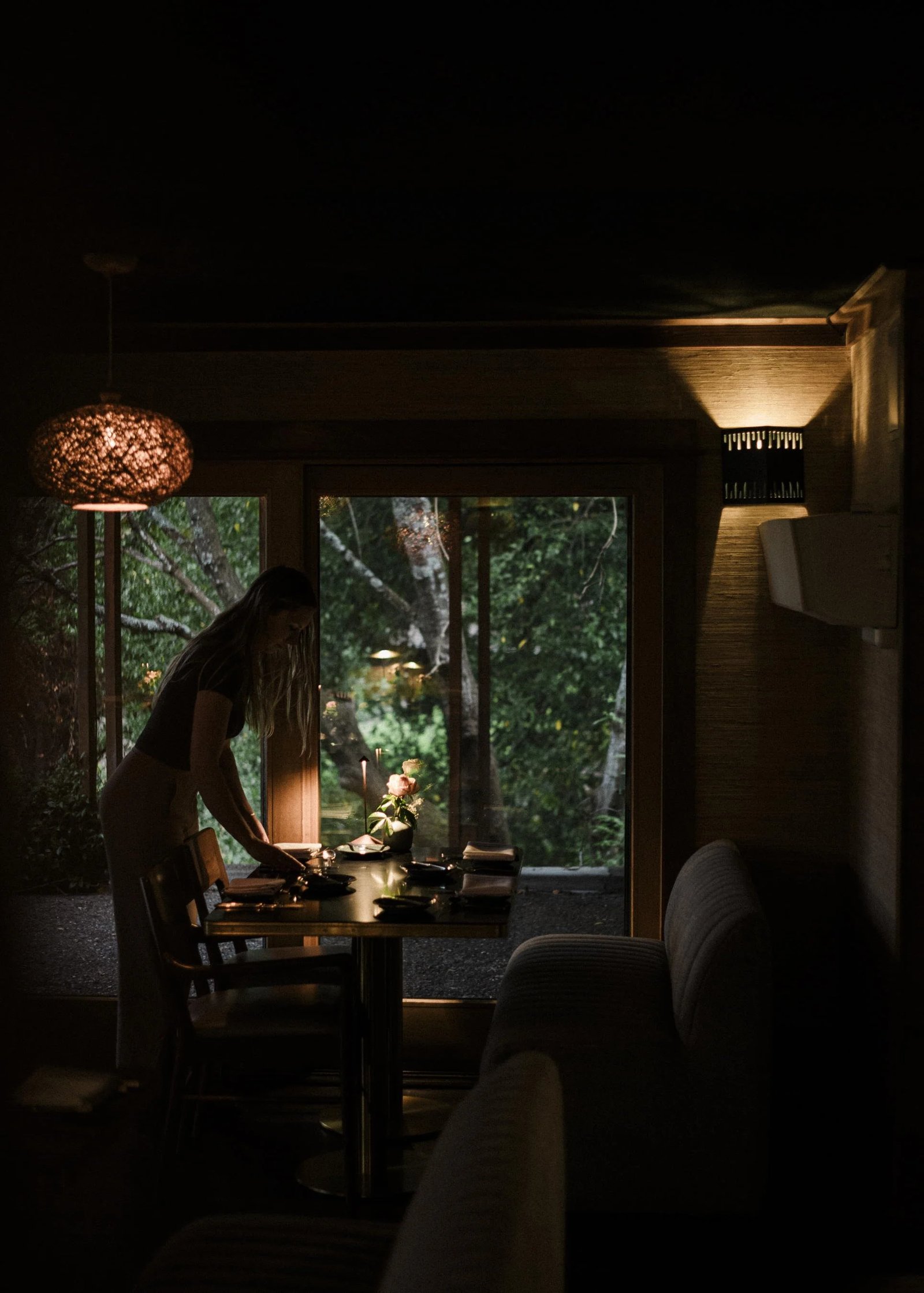 Tu Tu' Tun Lodge, at the table