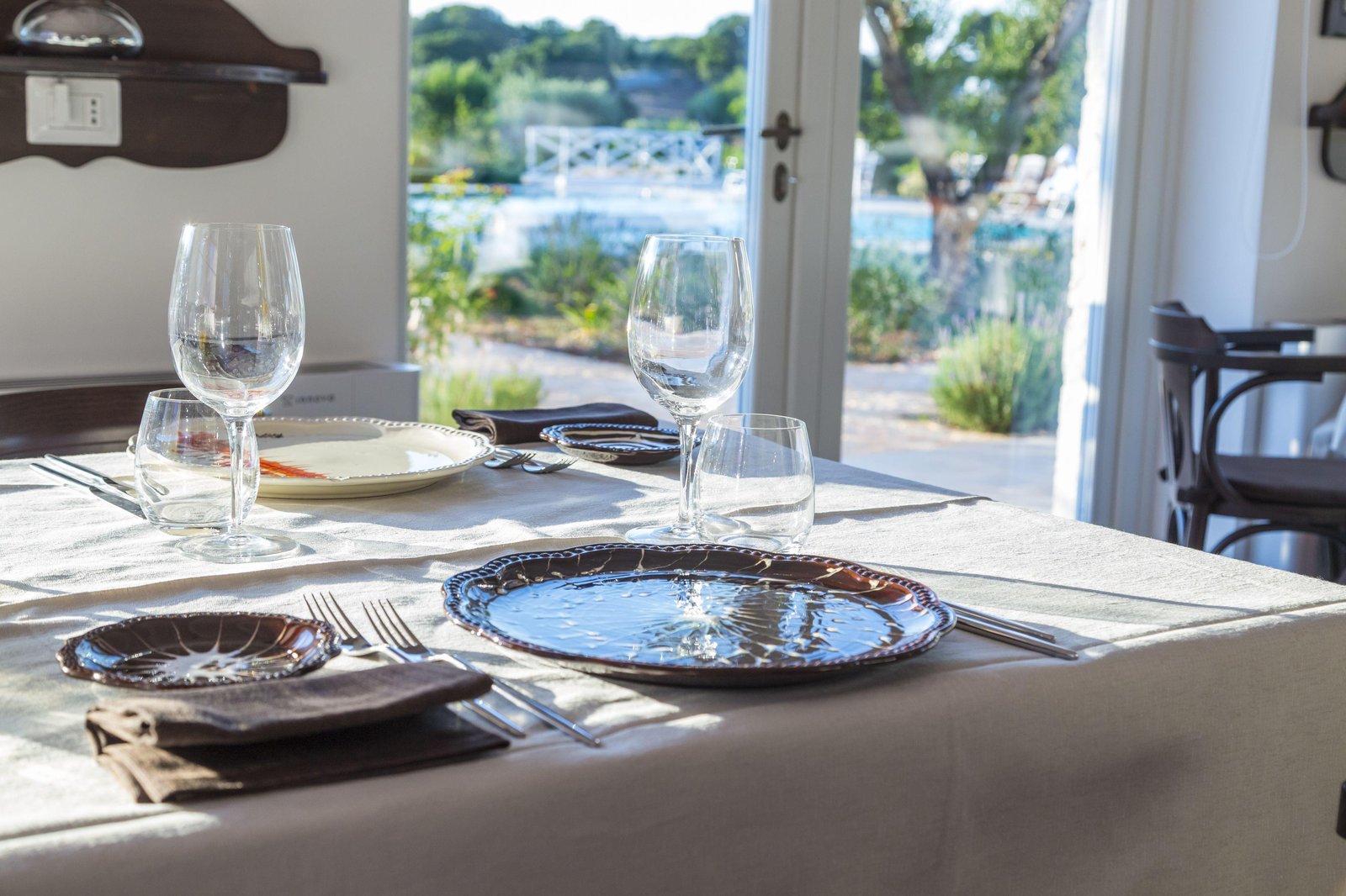 Leonardo Trulli Resort, at the table