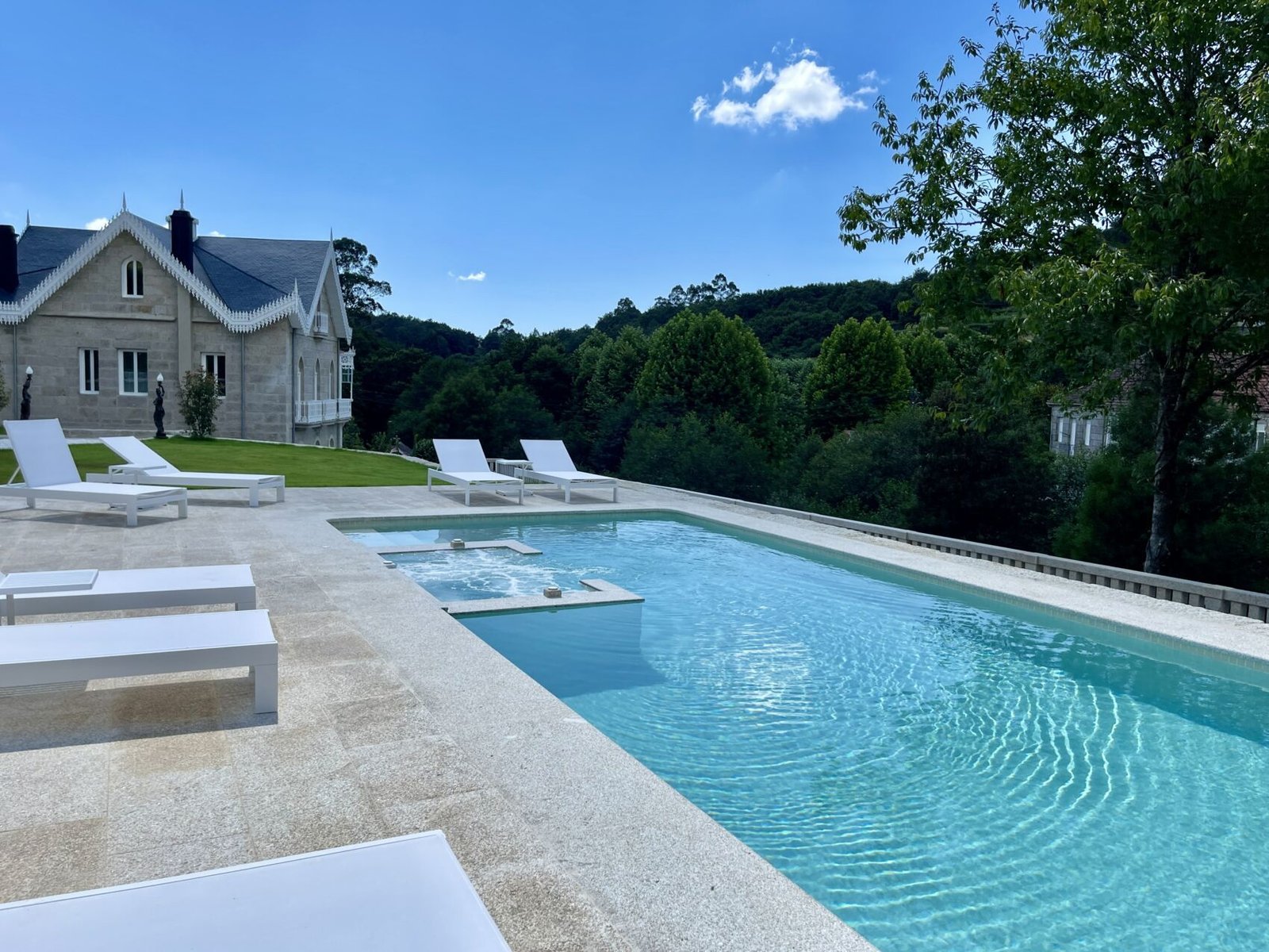 Villa Boutique 1880, the pool