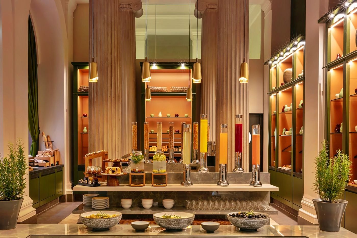 Anantara Palais Hansen Vienna Hotel, at the table
