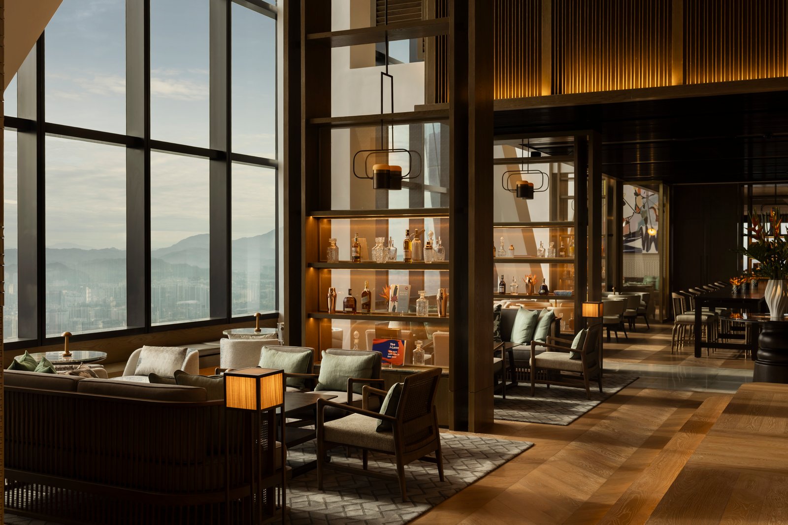 Park Hyatt Kuala Lumpur, at the table