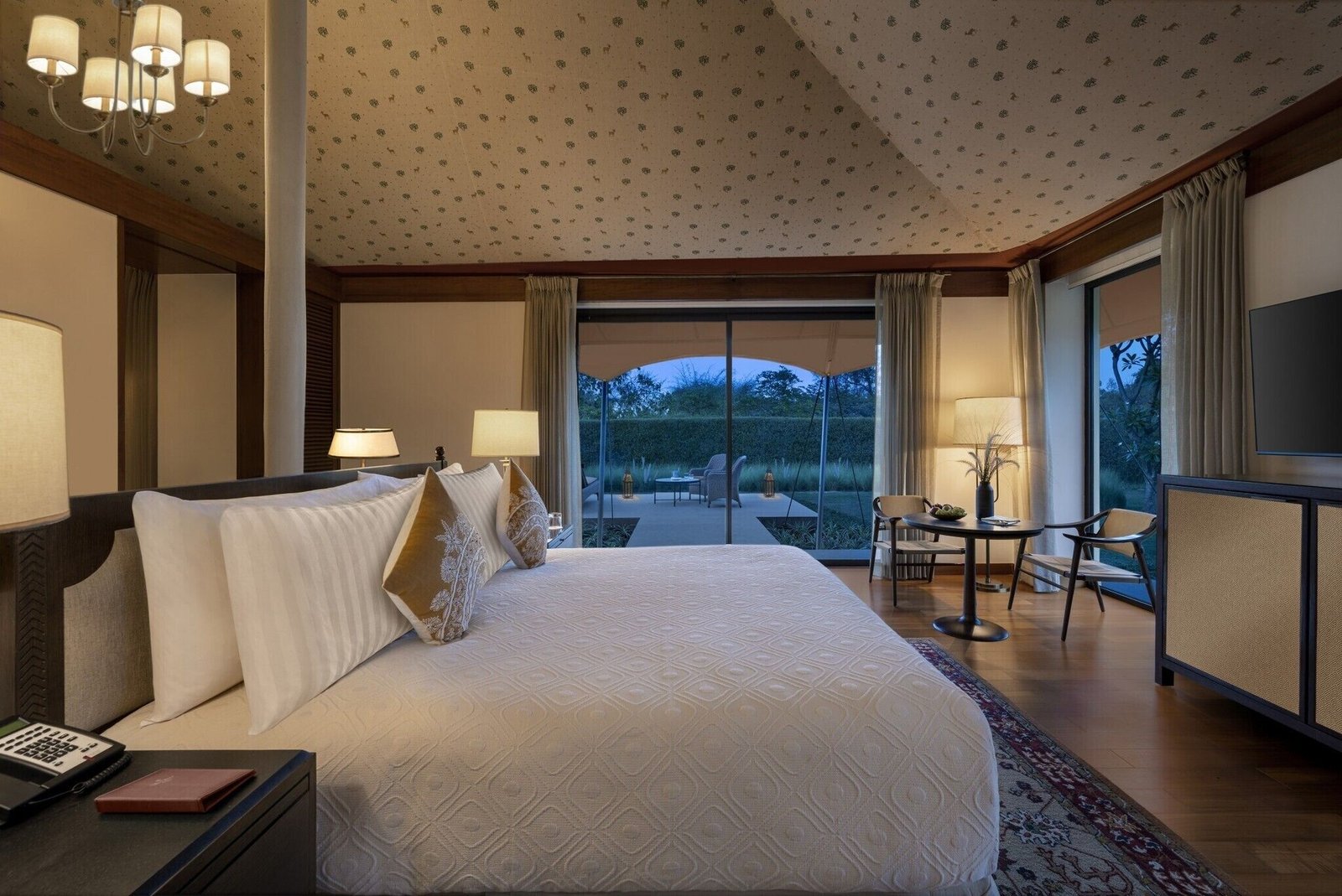 The Oberoi Vindhyavilas, rooms