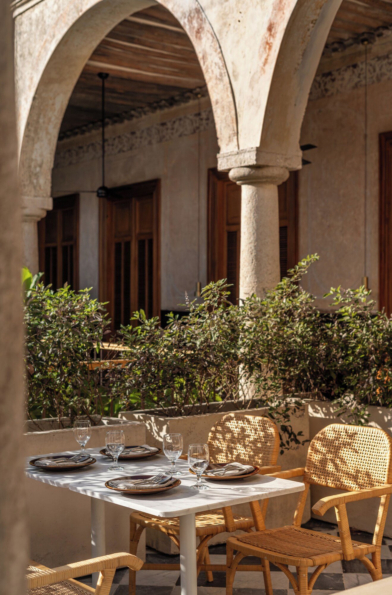Hotel Sevilla, hotel sevilla restaurant and courtyard