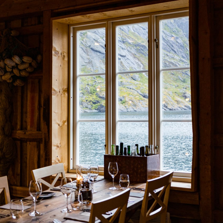 Nusfjord Village & Resort, restaurant karoline