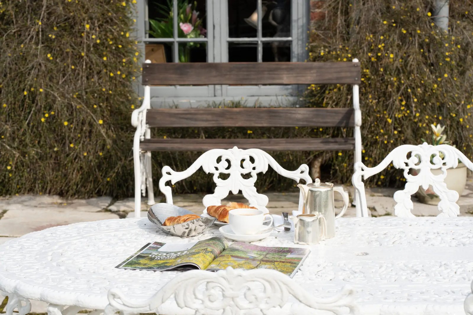 Priory Wareham, at the table