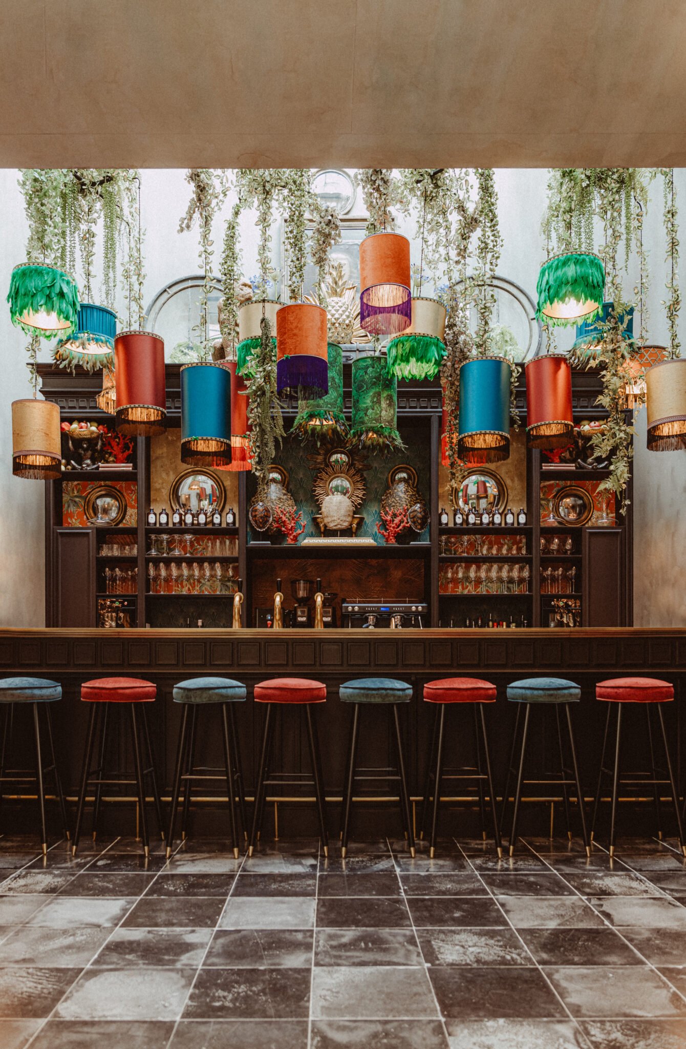 Cobergher Hotel, bar mémoir
