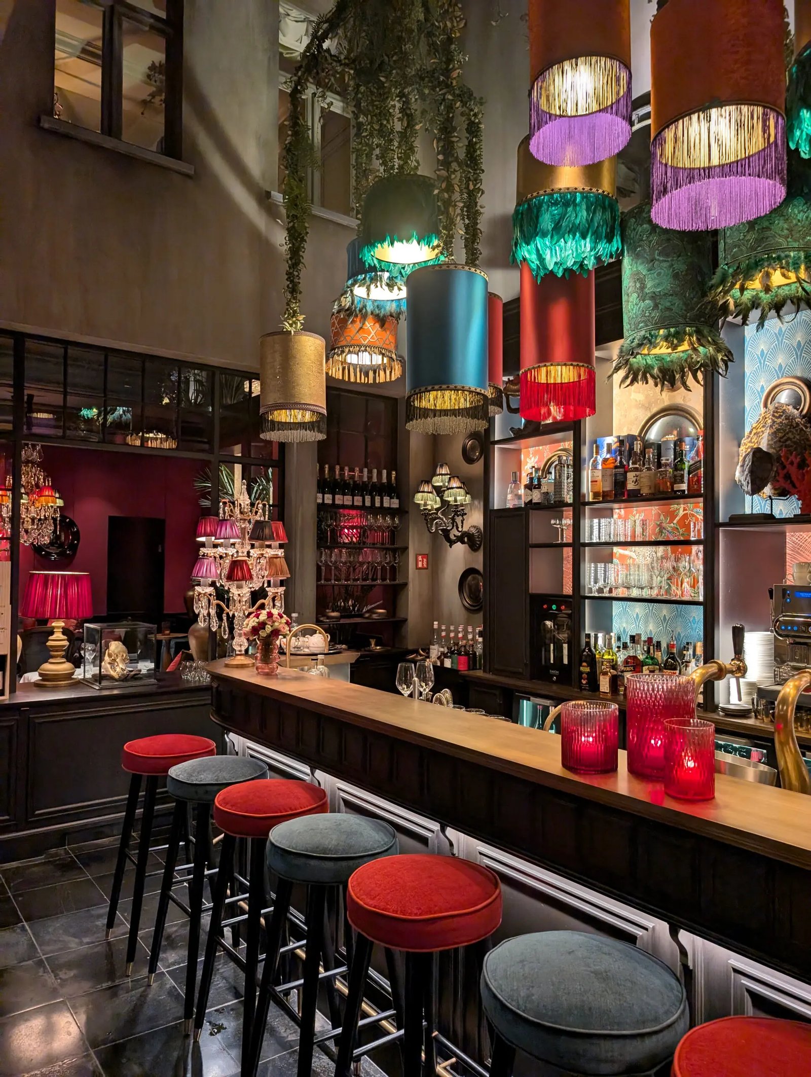 Cobergher Hotel, bar mémoir