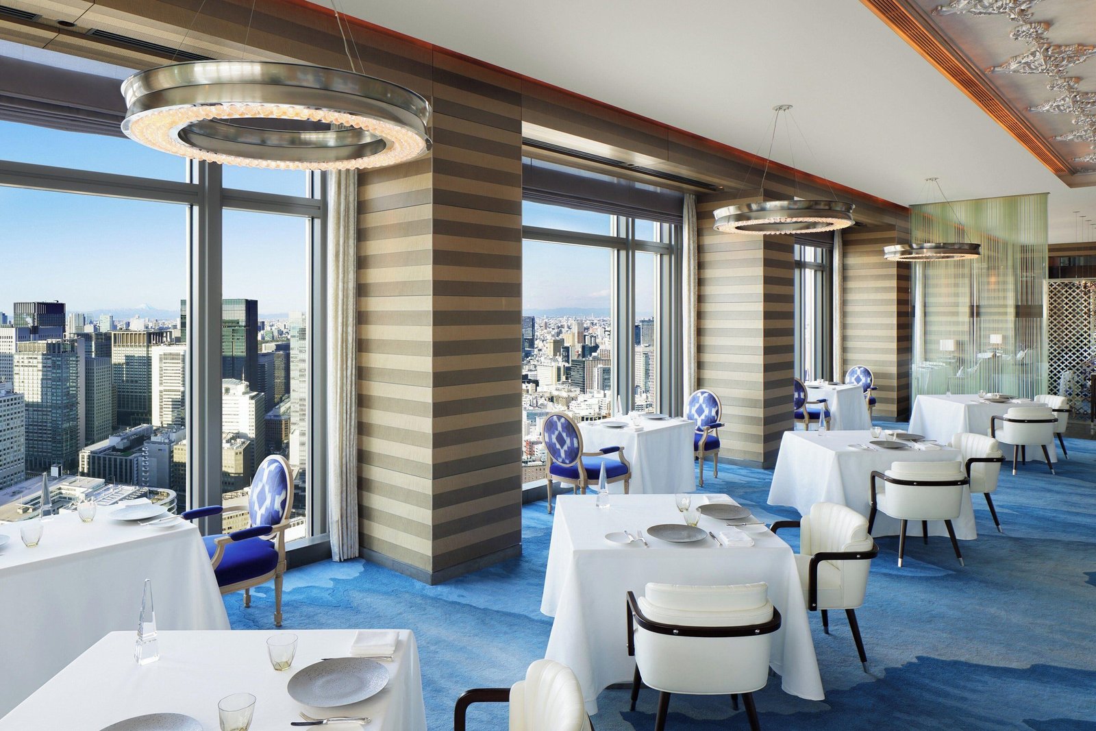 Mandarin Oriental Tokyo, at the table
