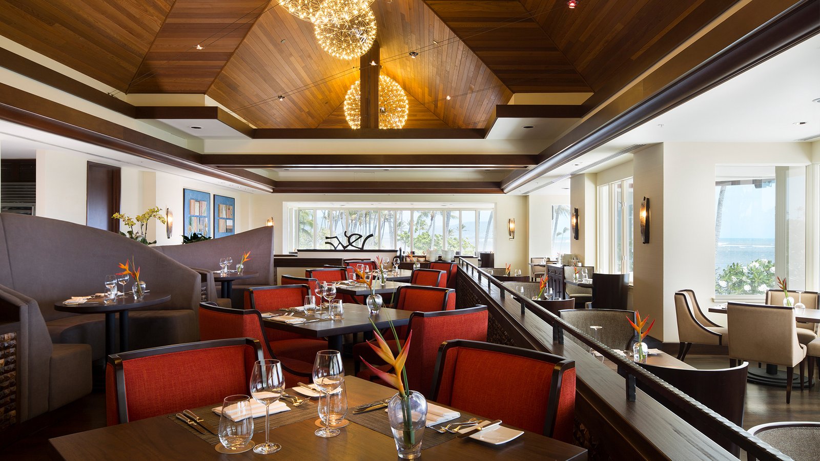 The Kahala Hotel & Resort, at the table