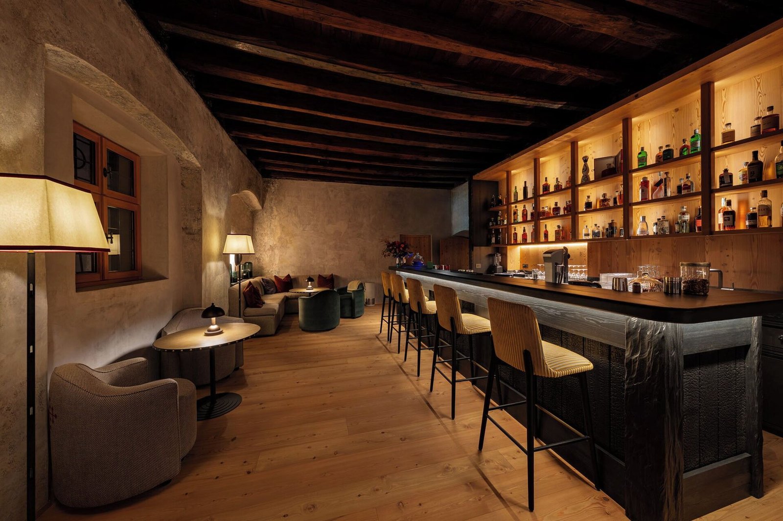 Castel Badia, at the table