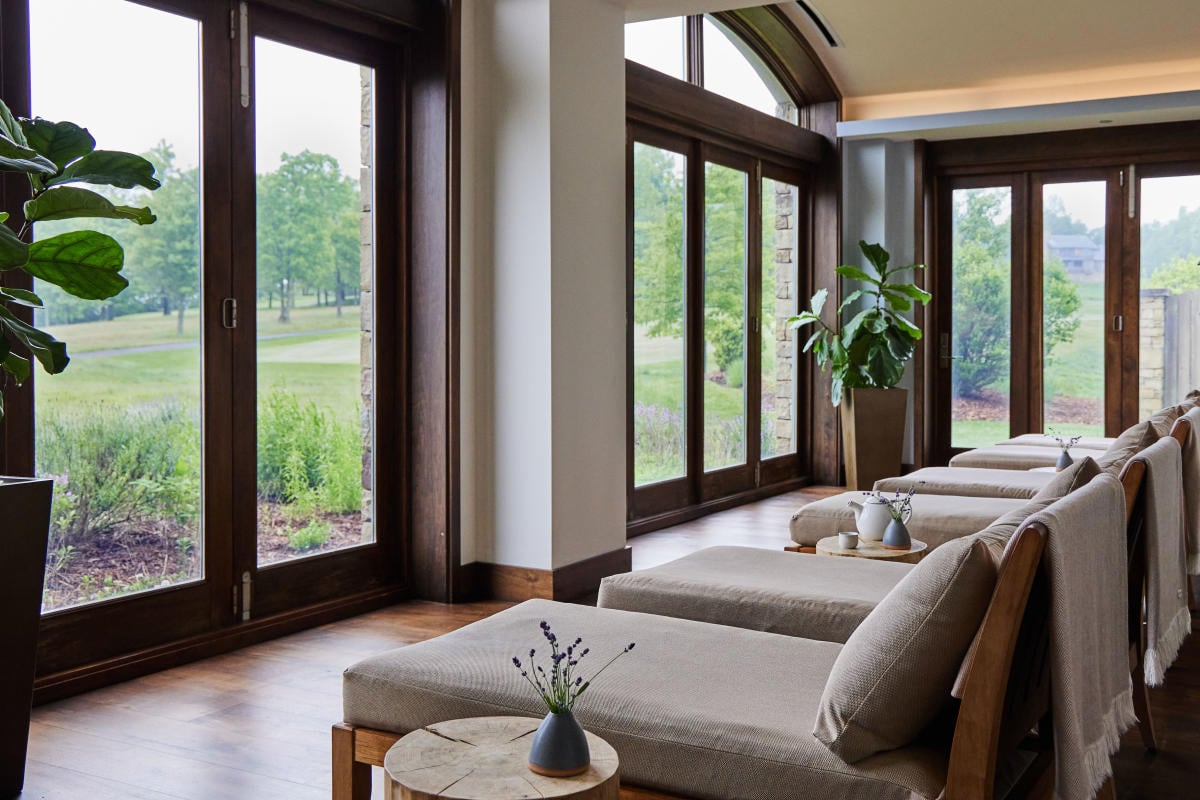 The Lodge at Primland, the spa