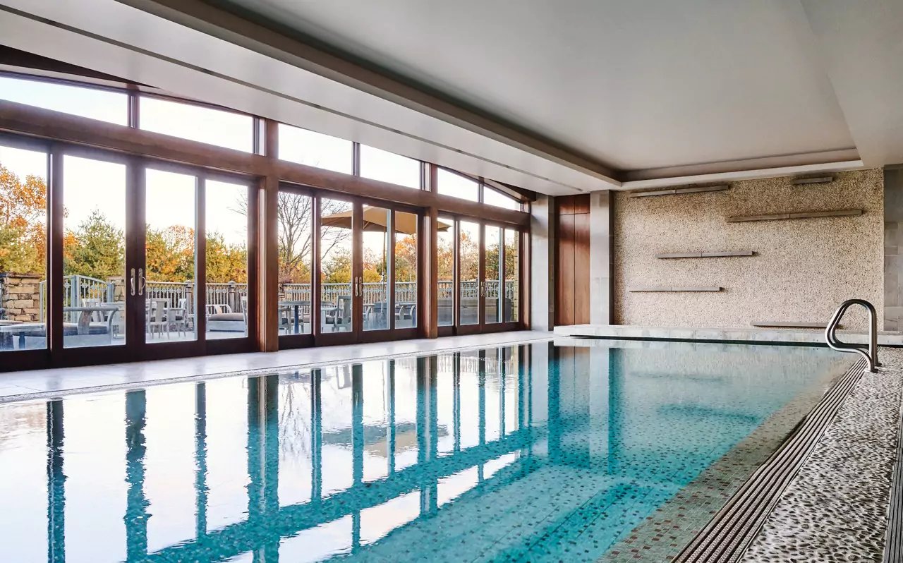 The Lodge at Primland, the pool