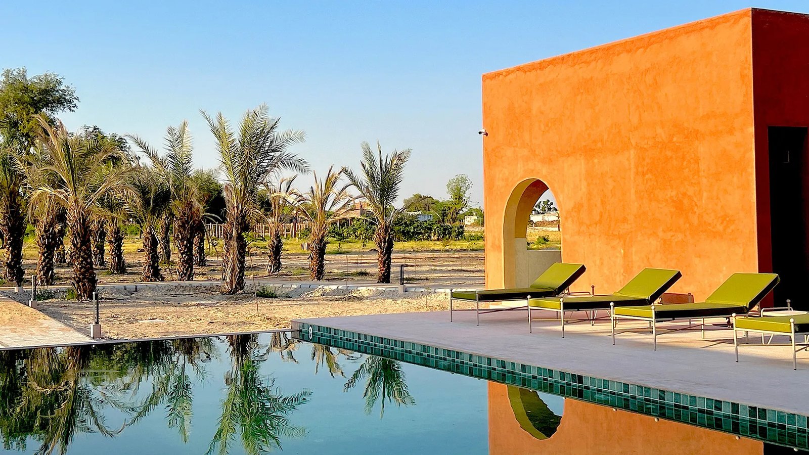 Mharo Khet, the pool