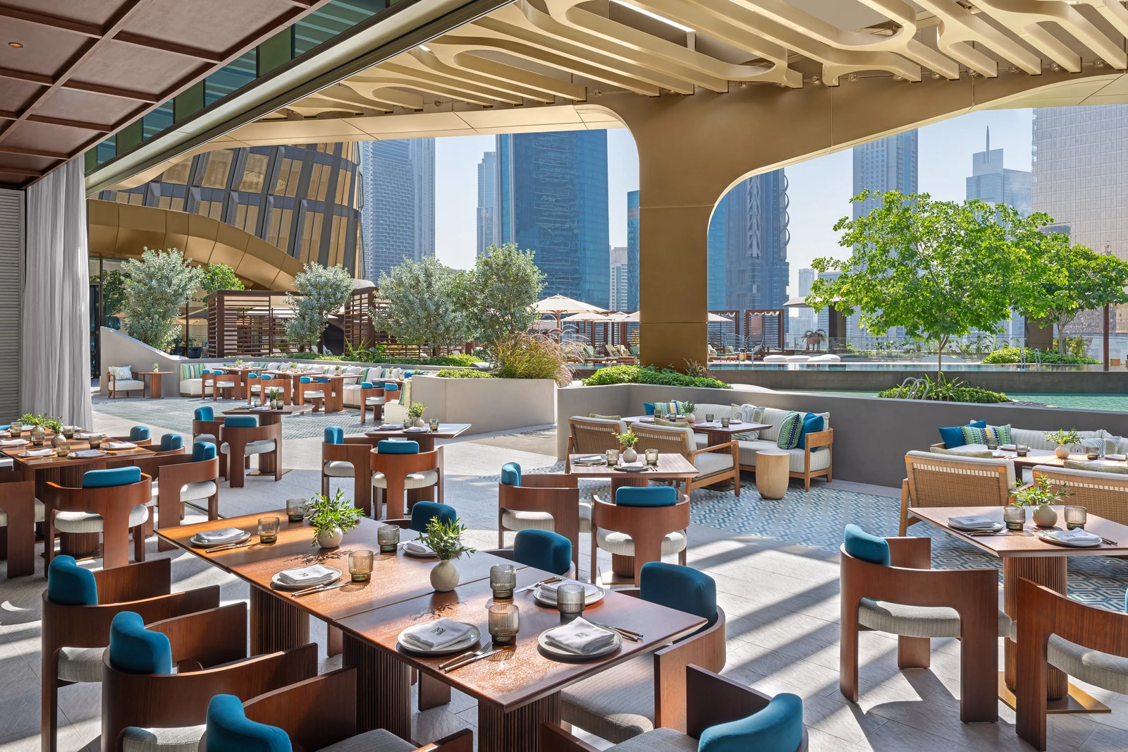 Mandarin Oriental Downtown, Dubai, eat & drink