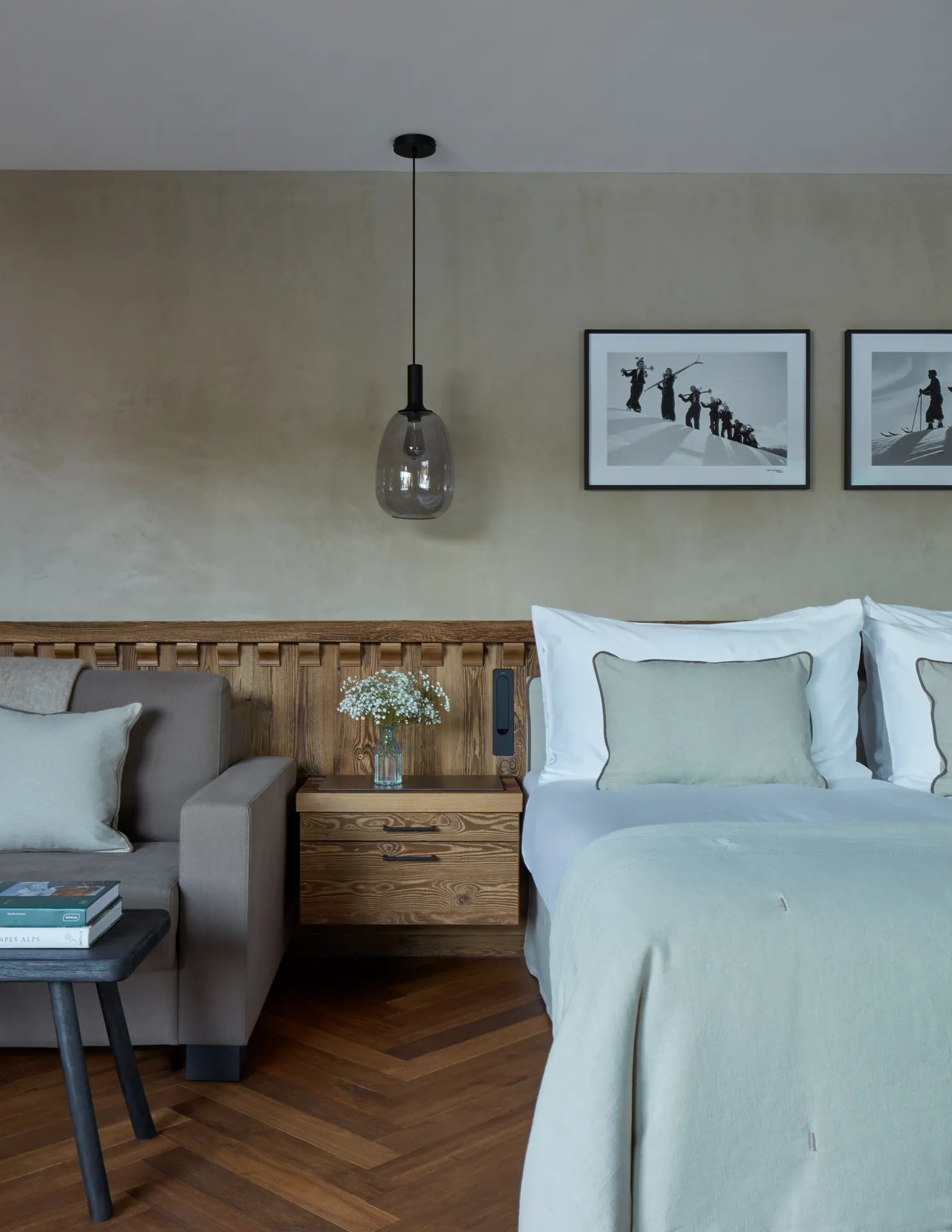 The Mansard, rooms