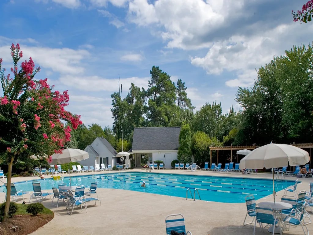 The Fearrington House Inn, the pool