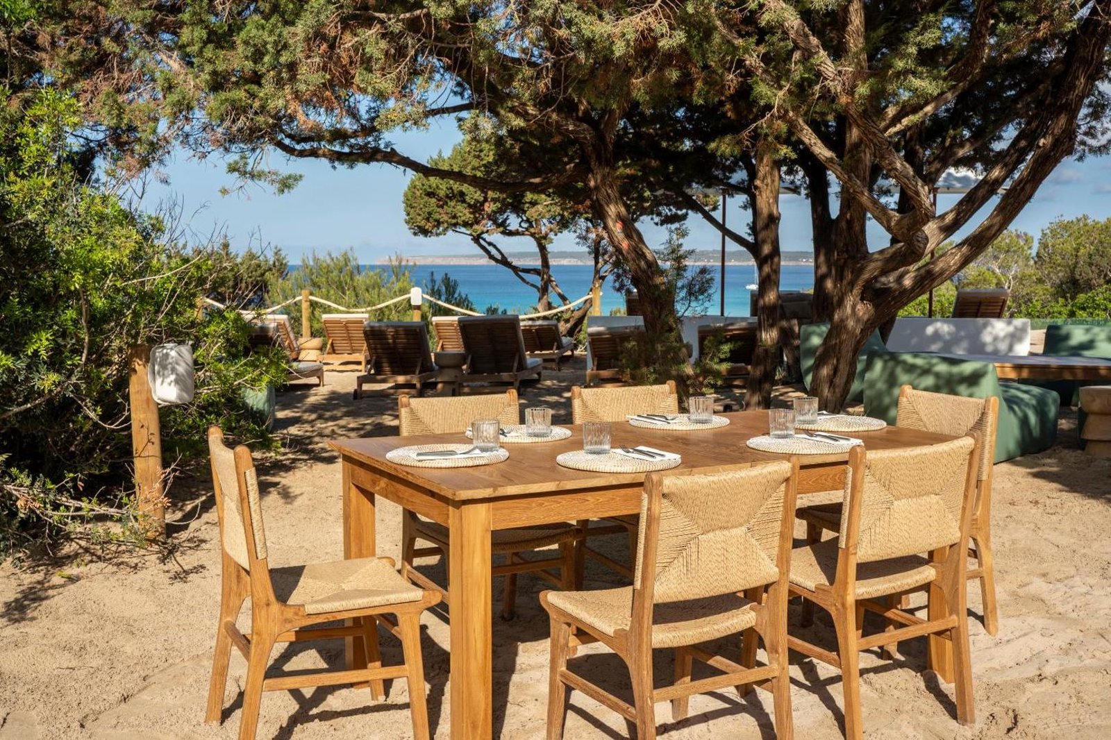 Dunas de Formentera, a Small Luxury Hotel of the World, at the table