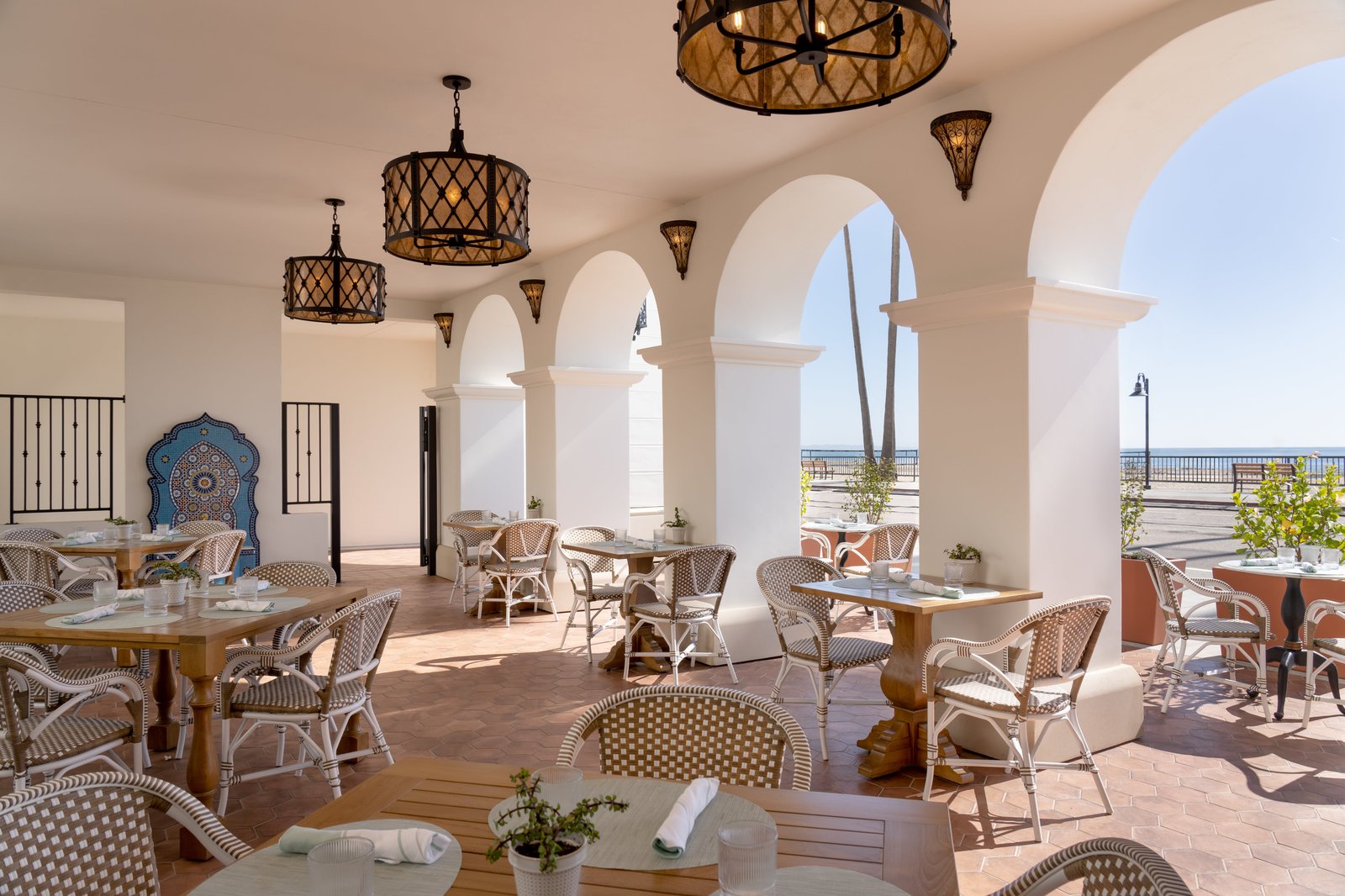 La Bahia Hotel & Spa, high tide