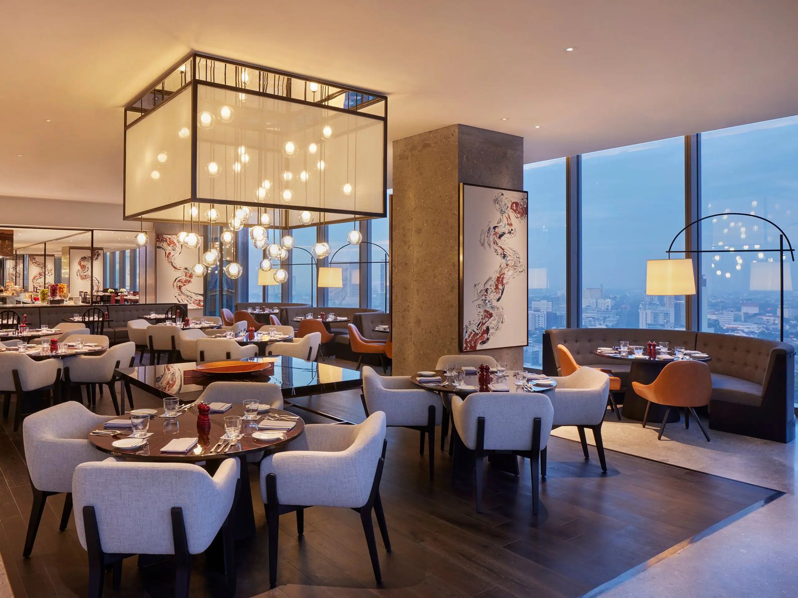 Park Hyatt Jakarta, at the table