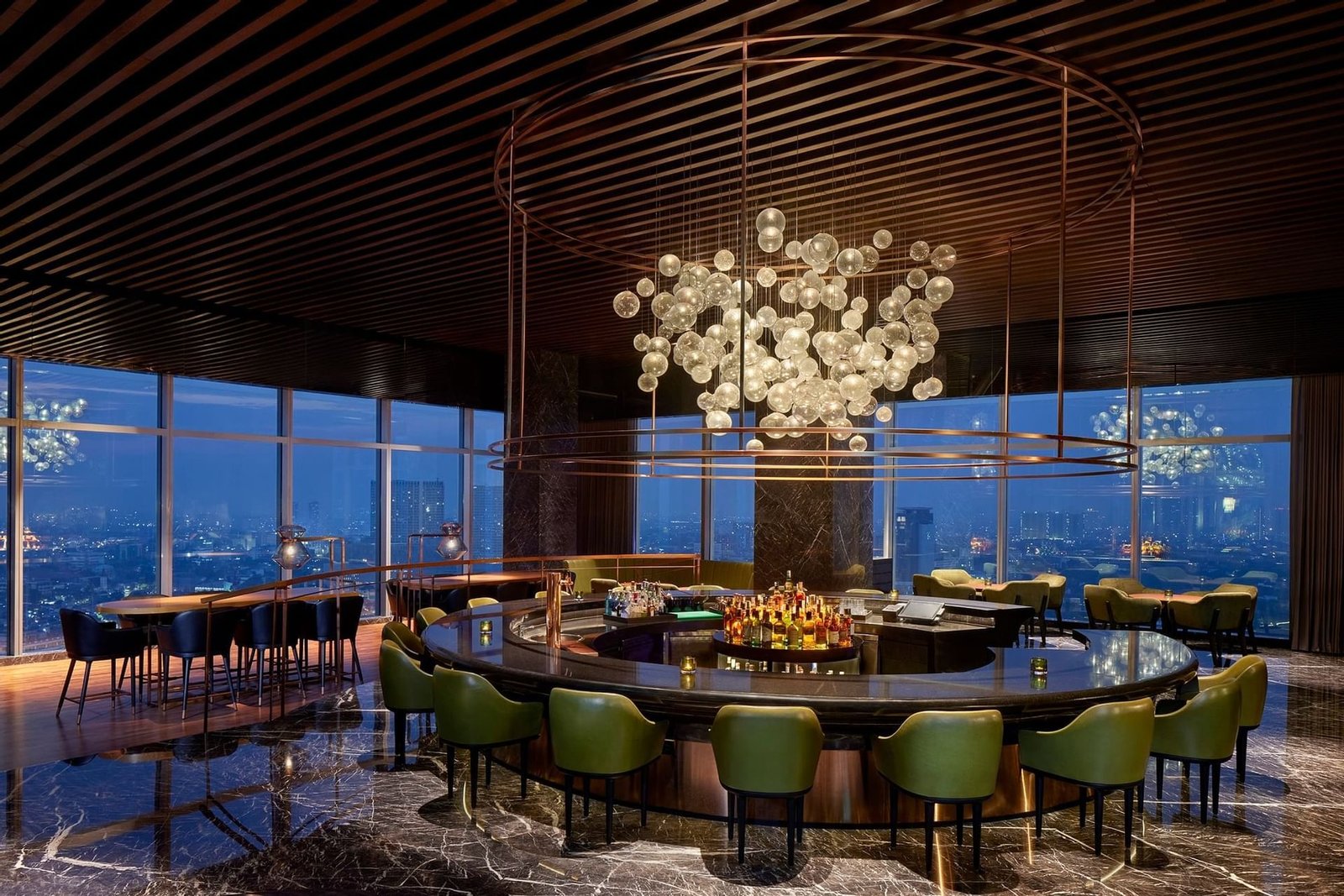 Park Hyatt Jakarta, at the table