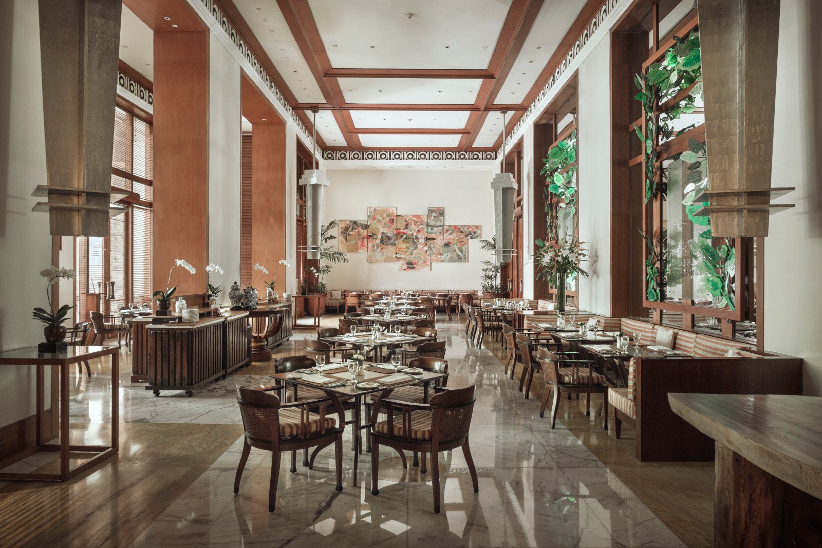 The Dharmawangsa Jakarta, at the table